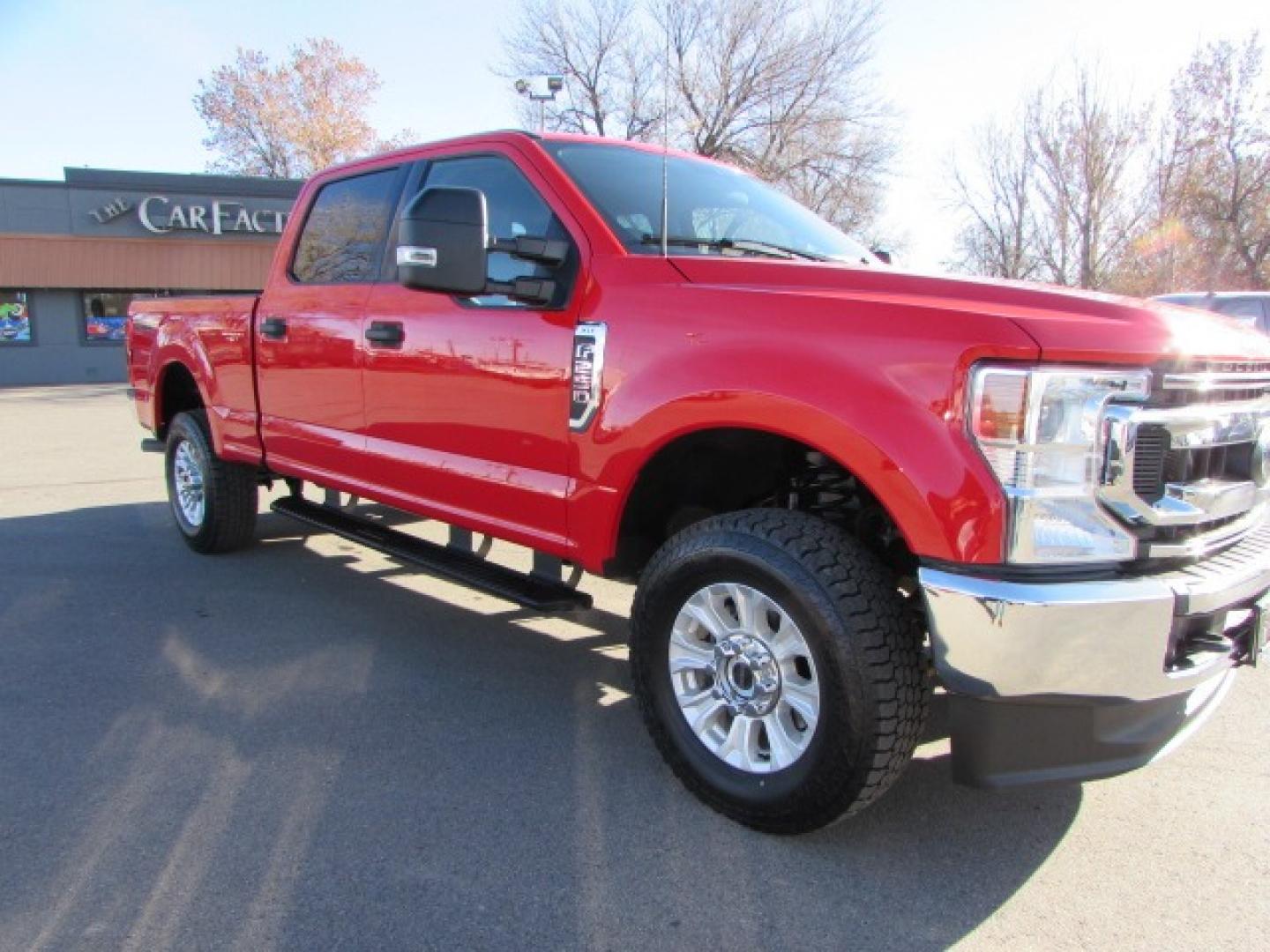 2022 Race Red /Gray Ford F-250 SD XLT 4WD (1FT7W2B67NE) with an 6.2 EFI V8 engine, 6 speed automatic transmission, located at 4562 State Avenue, Billings, MT, 59101, (406) 896-9833, 45.769516, -108.526772 - Photo#5